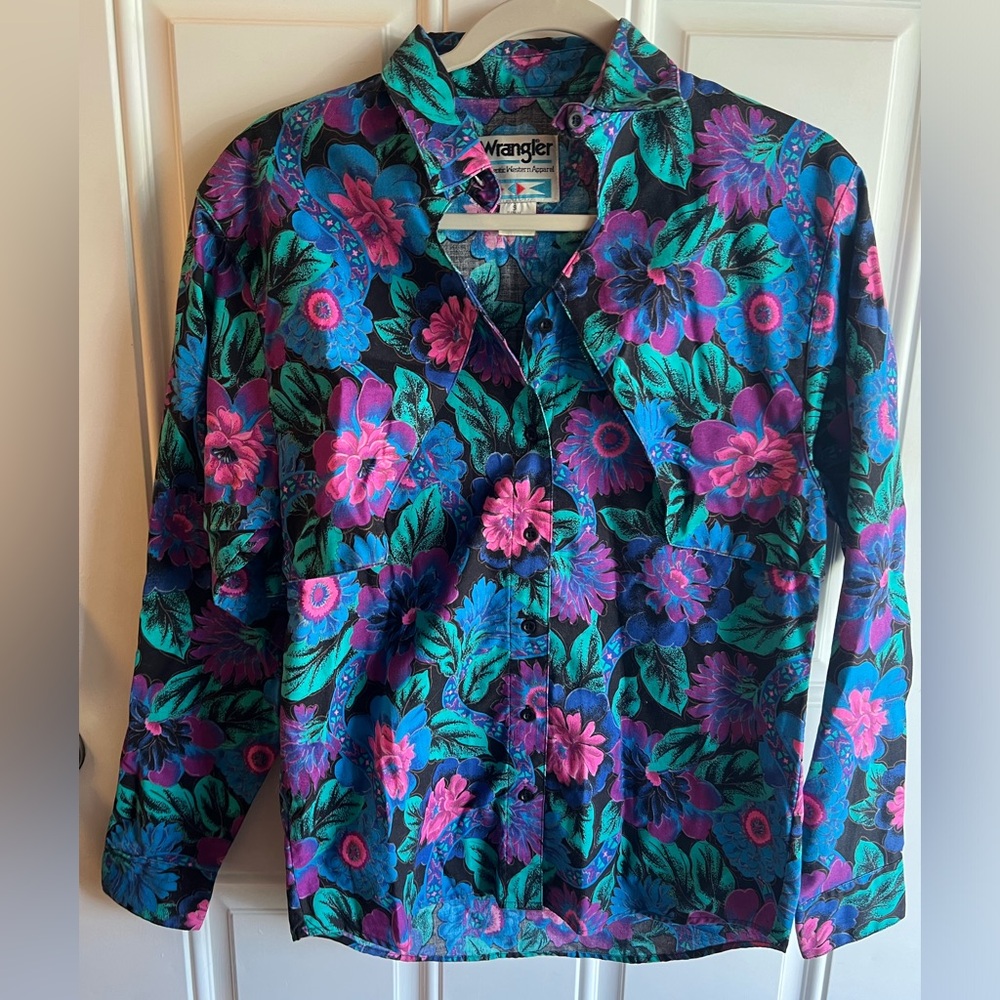 Wrangler Multicolor Floral Shirt